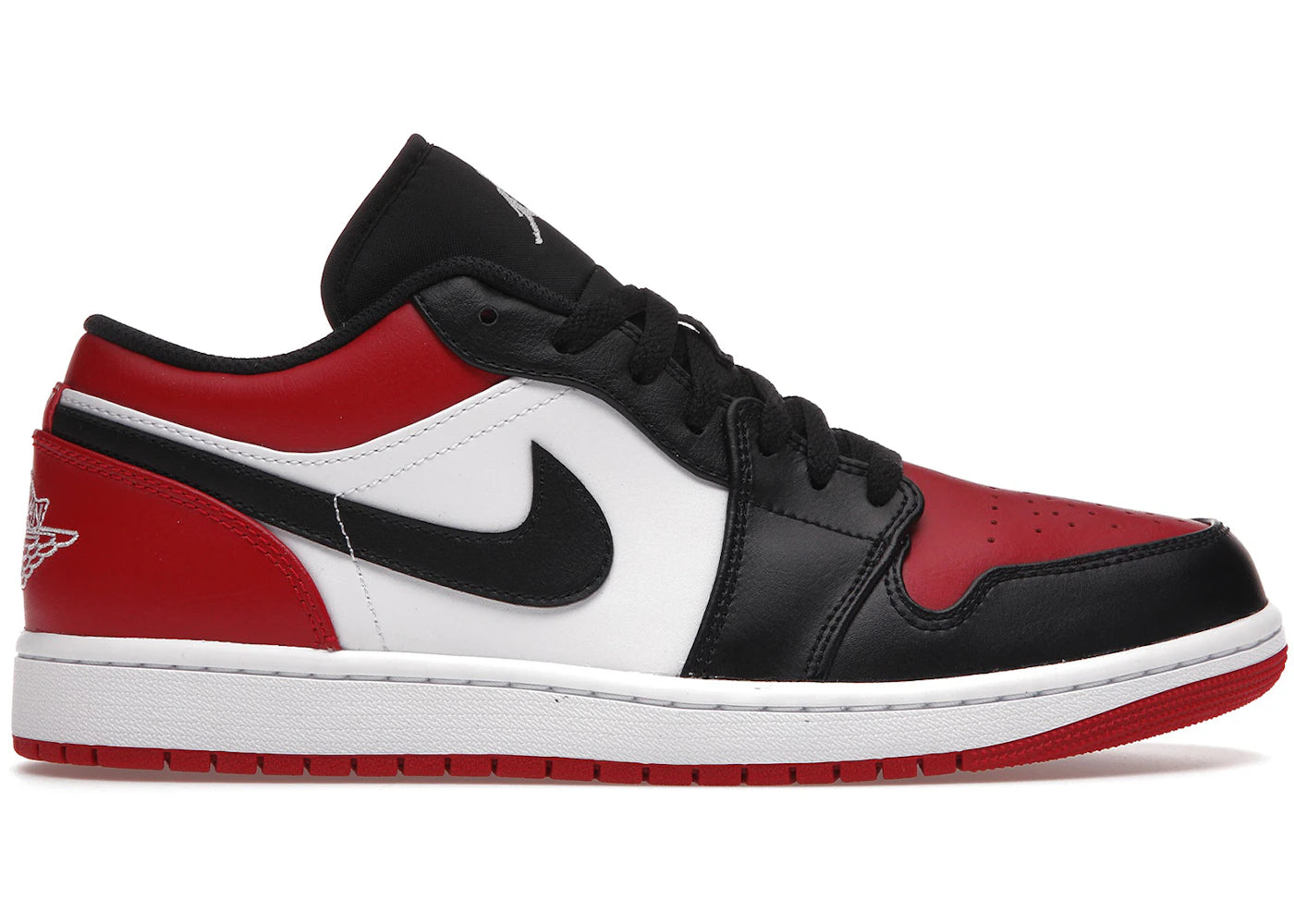Jordan 1 Low Bred Toe (YC)
