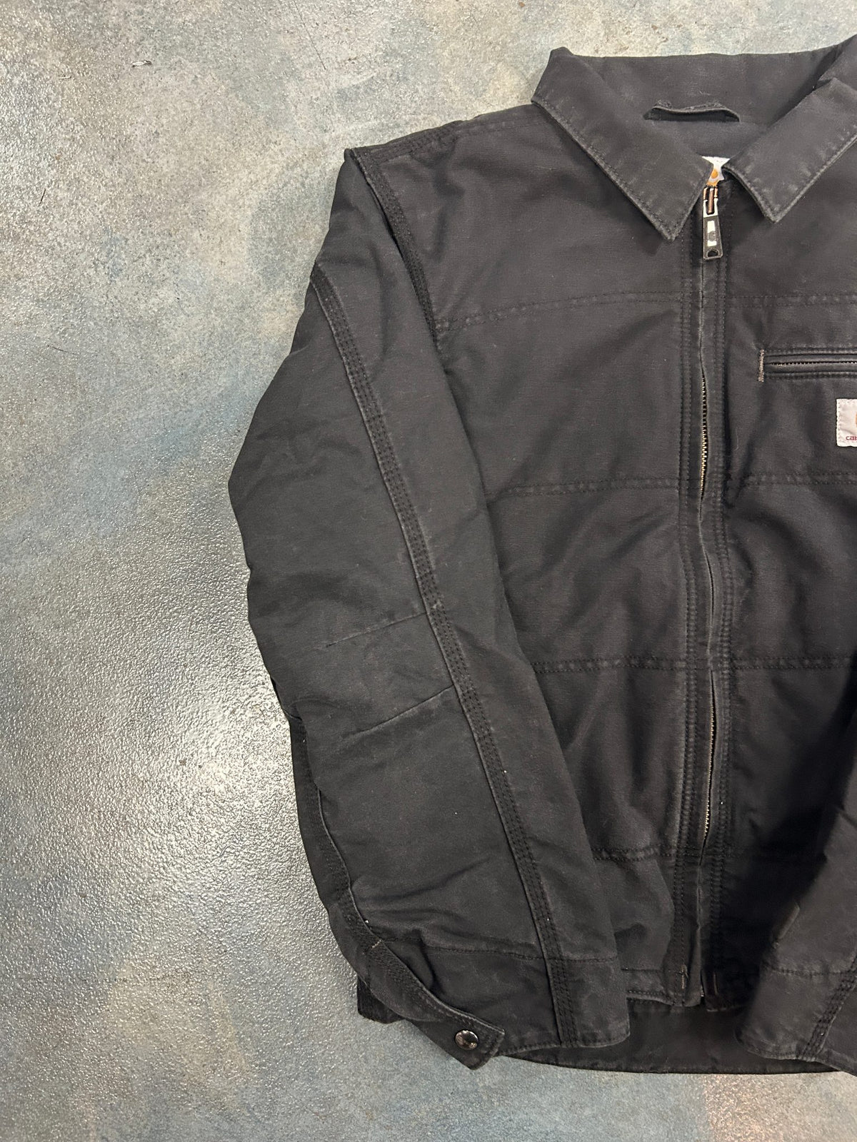 Vintage Carhartt Made In Mexico Black Jacket