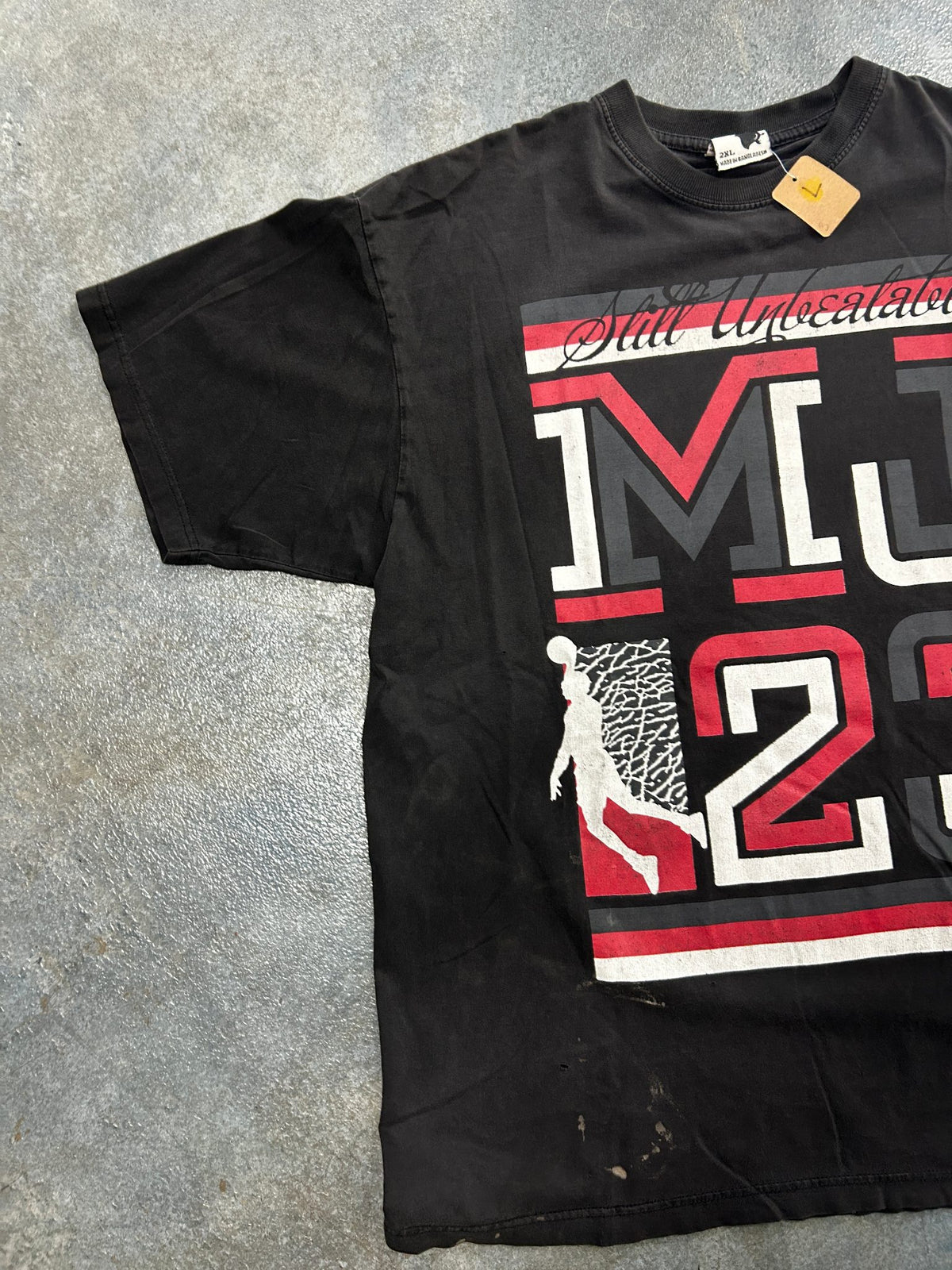 Vintage Phat Doc Legend 23 MJ Black Tee