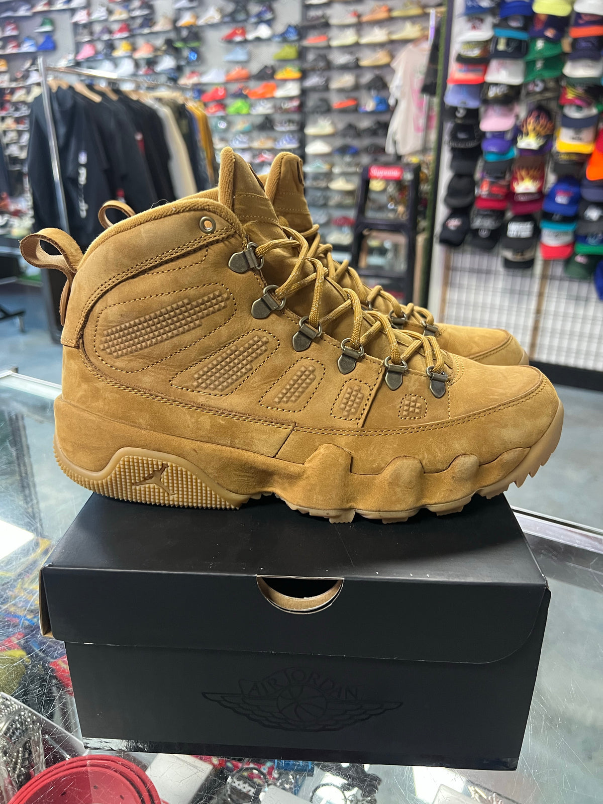 Jordan 9 Retro Boot Wheat