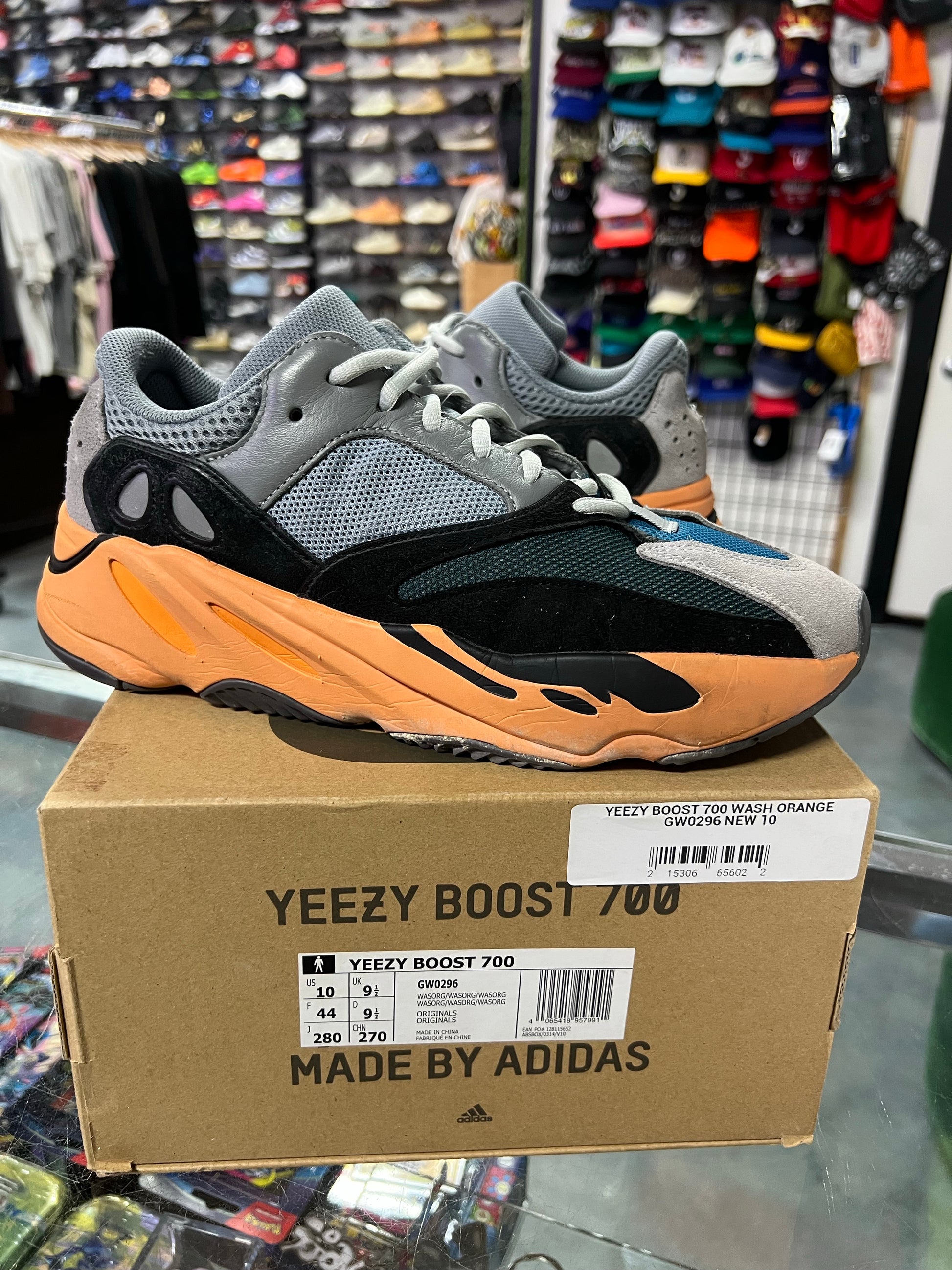 adidas Yeezy Boost 700 Wash Orange