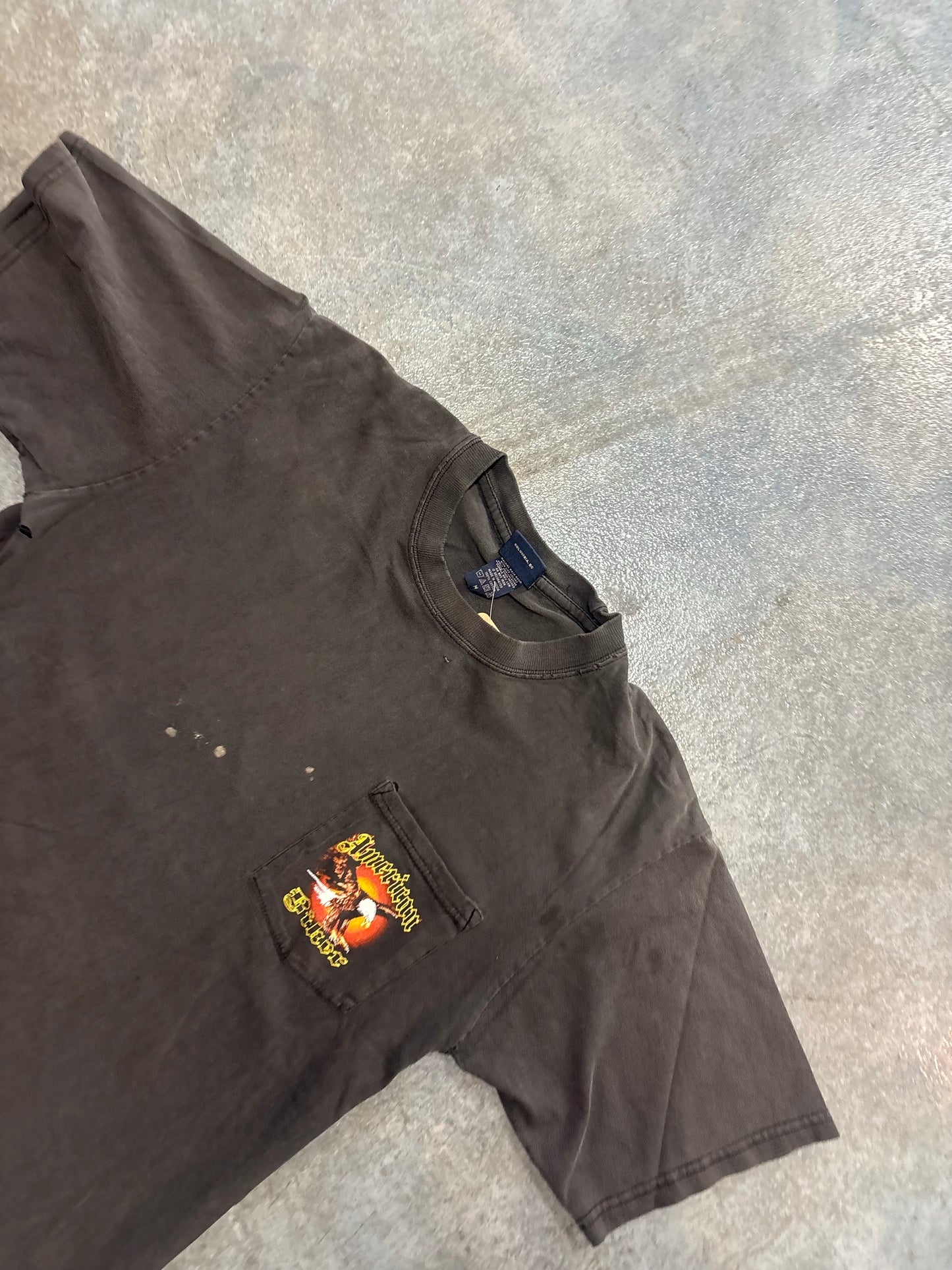 Black American Biker tee OTF