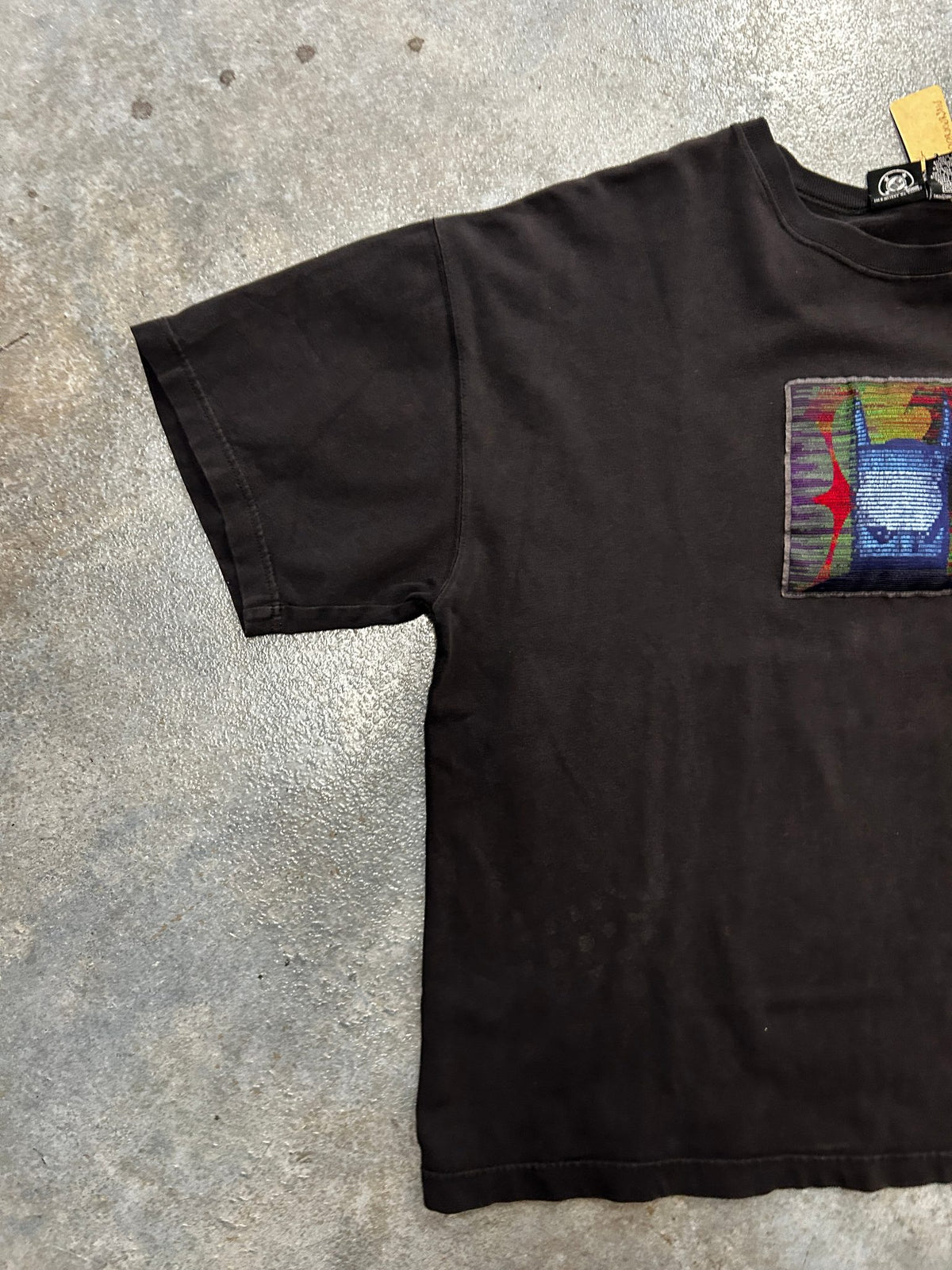 Vintage 1997 Batman & Robin Promo Lenticular Black Tee