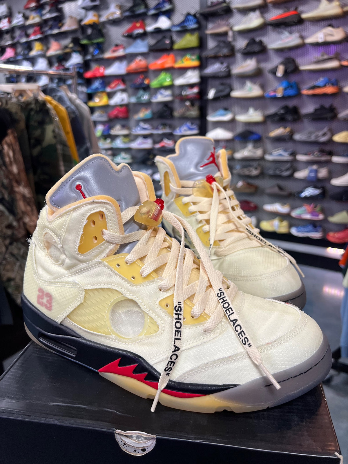 Jordan 5 Retro Off-White Sail
