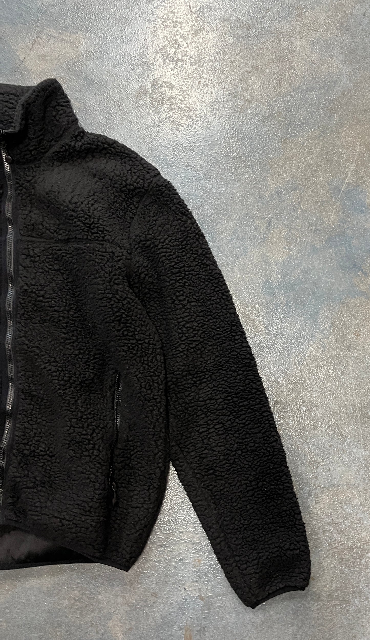 Stussy Sherpa Fleece Black Jacket (RA) B56