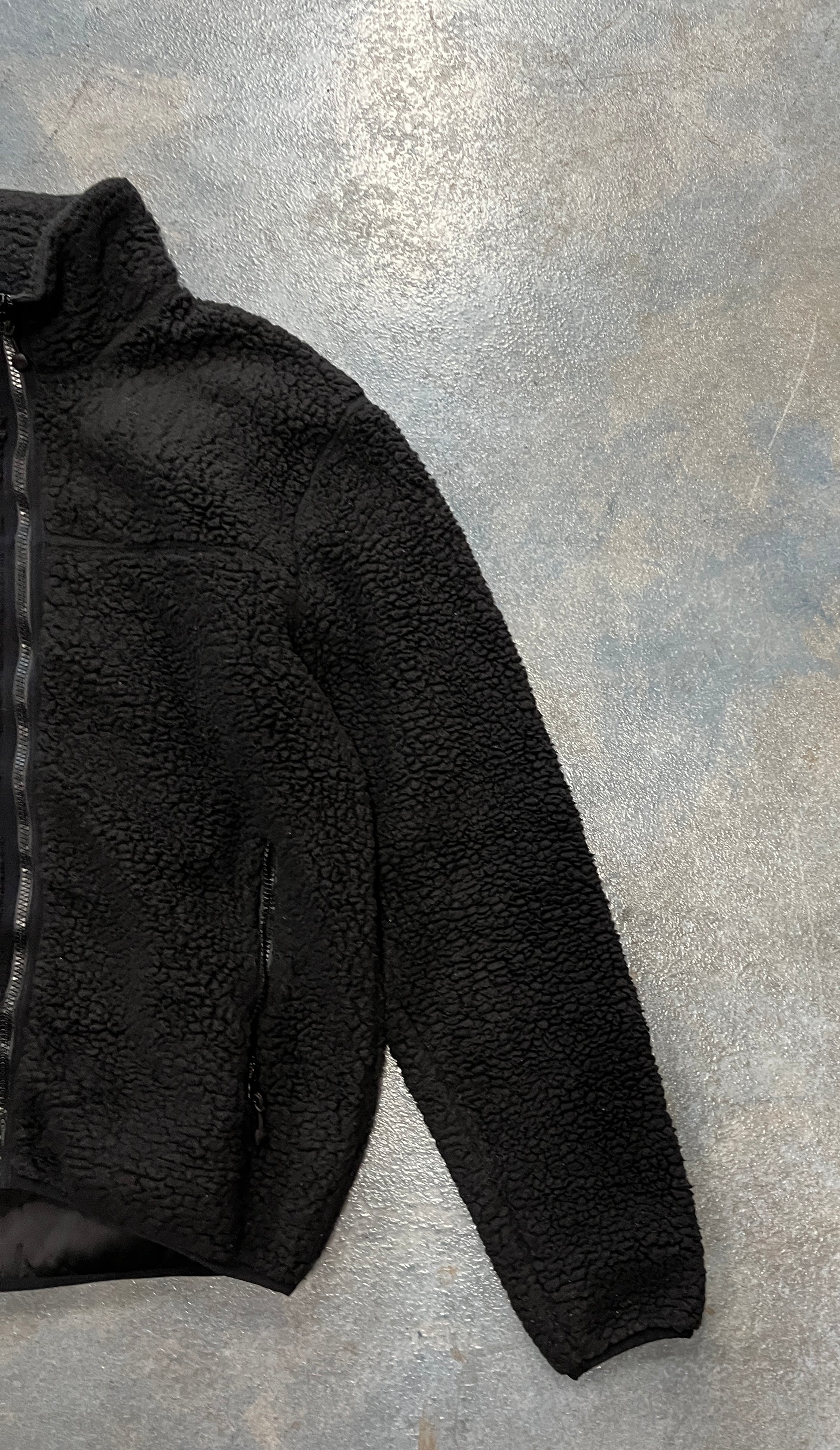 Stussy Sherpa Fleece Black Jacket (RA) B56