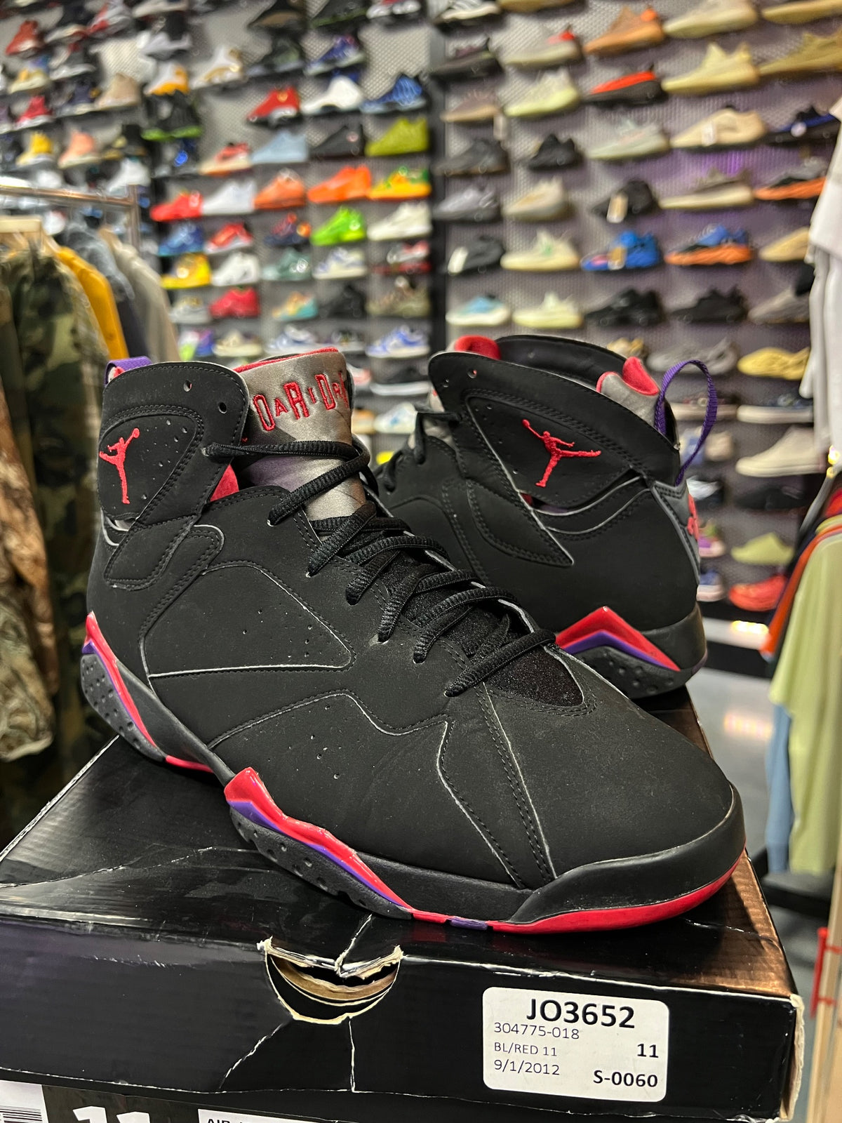 Jordan 7 Retro Raptors (2012)