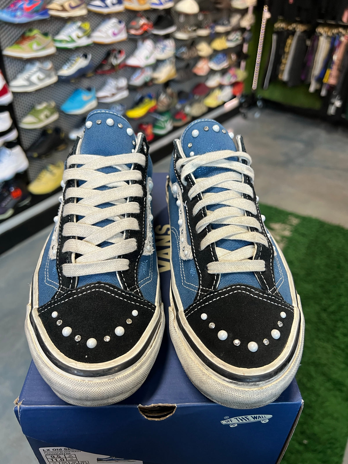 Vans LX Old Skool 36 Pearlized Pack Black Navy