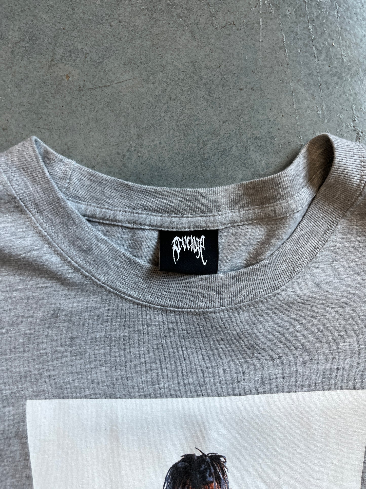 Juice WRLD x Revenge Photo Gray Tee OTF