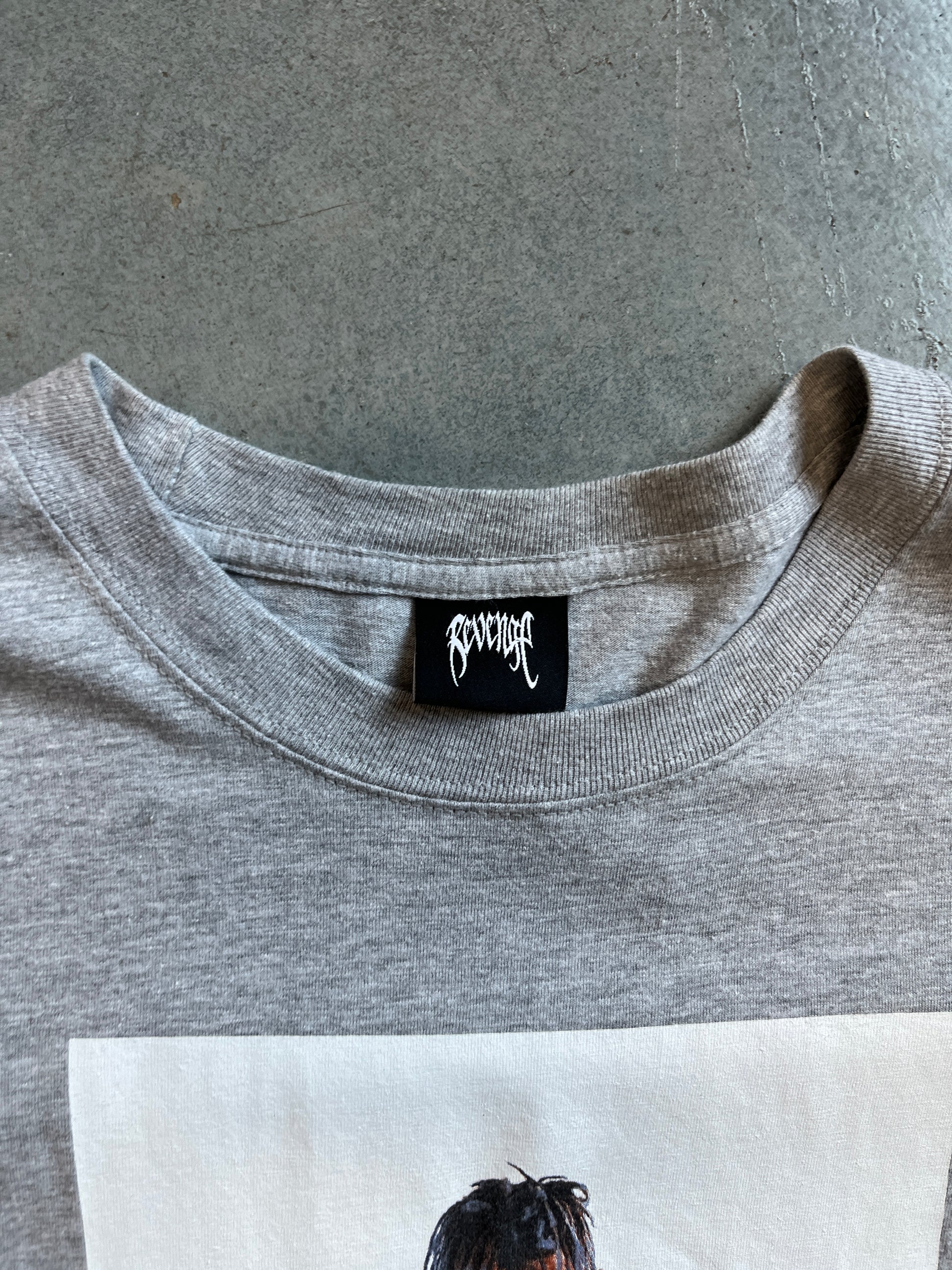 Juice WRLD x Revenge Photo Gray Tee OTF
