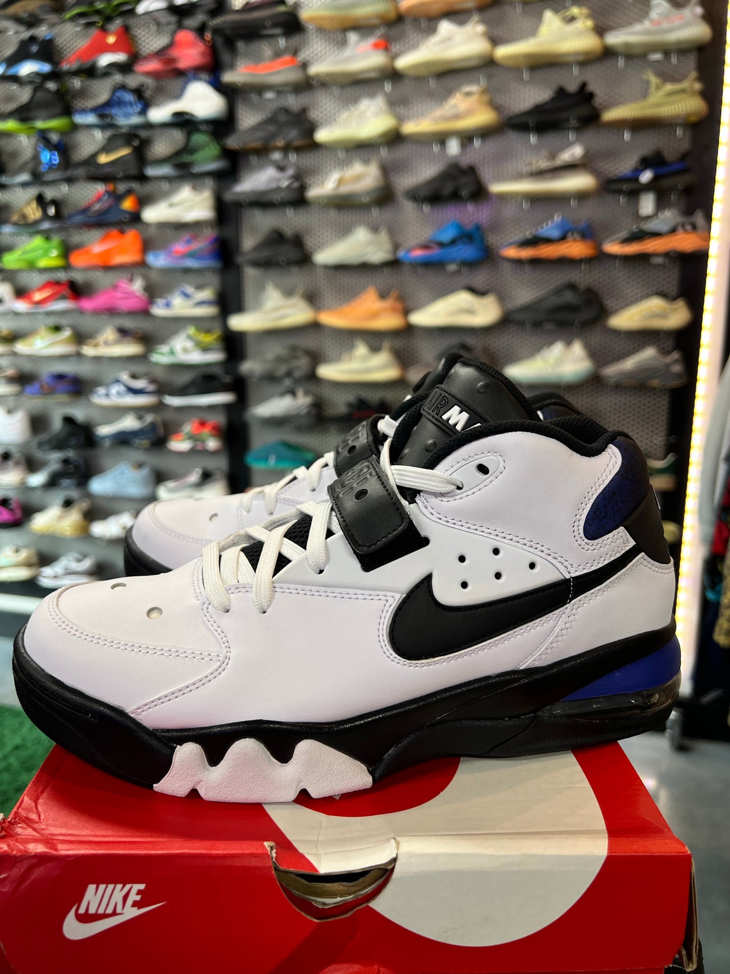 Nike Air Force Max White Black-Cobalt