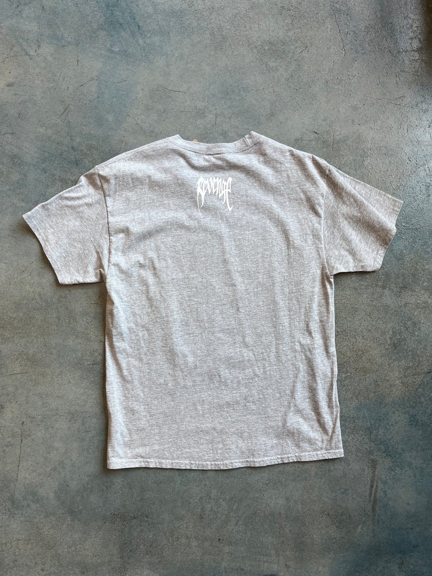 Juice WRLD x Revenge Photo Gray Tee OTF