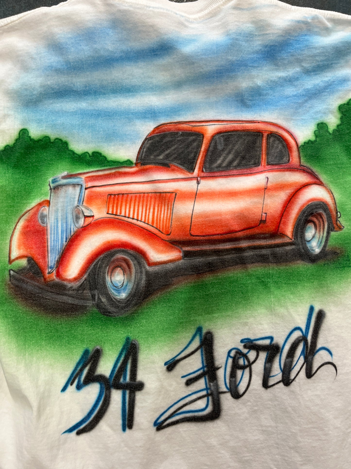 Vintage Jim Ciggarete On front pocket white T-Shirt OTF
