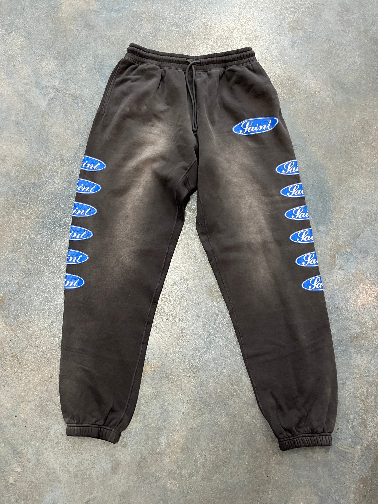 SAINT MXXXXXX “LOVE AMONG” Black Sweatpants (SIA) B32