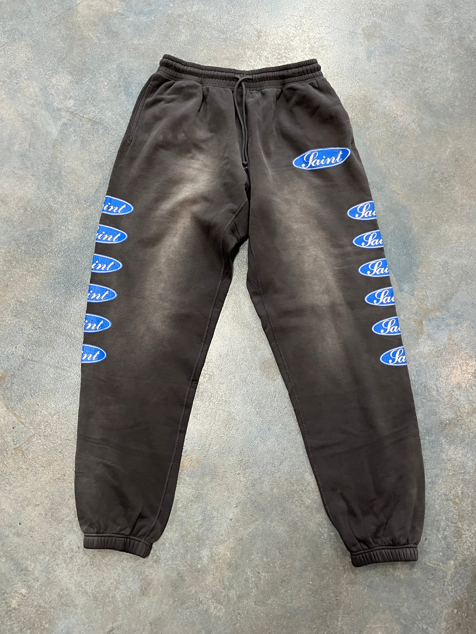 SAINT MXXXXXX “LOVE AMONG” Black Sweatpants (SIA) B32