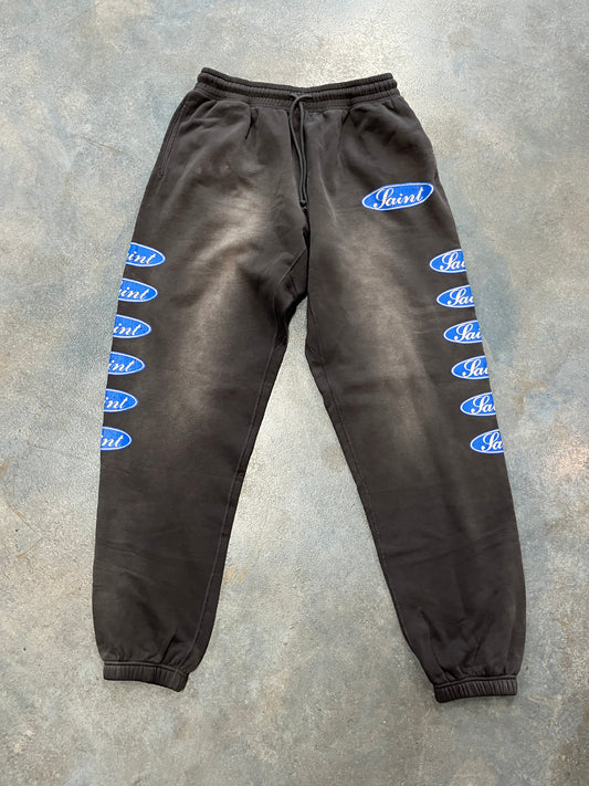 SAINT MXXXXXX “LOVE AMONG” Black Sweatpants (SIA) B32