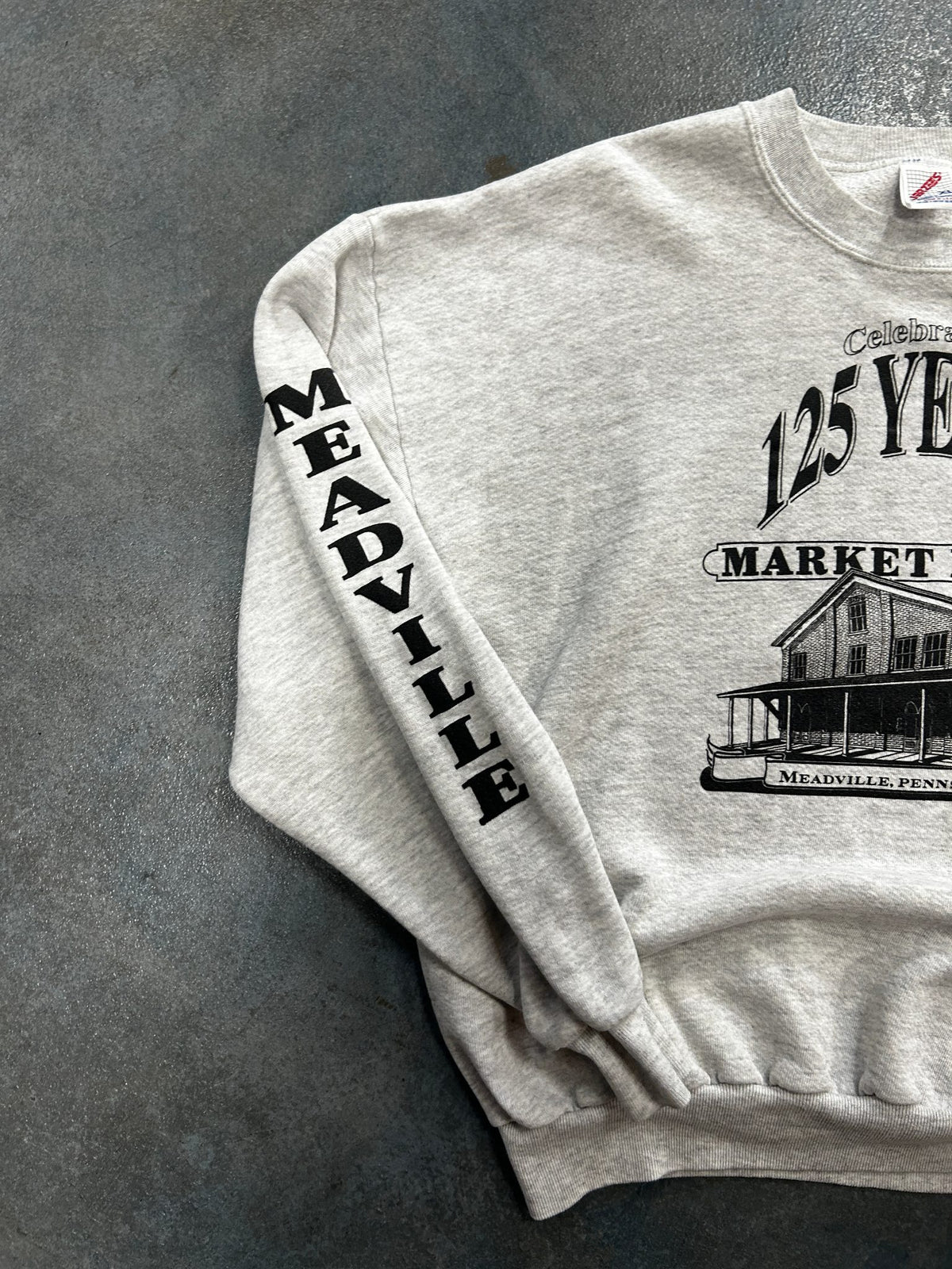 Vintage Celebrating 125 Years Market House Crewneck