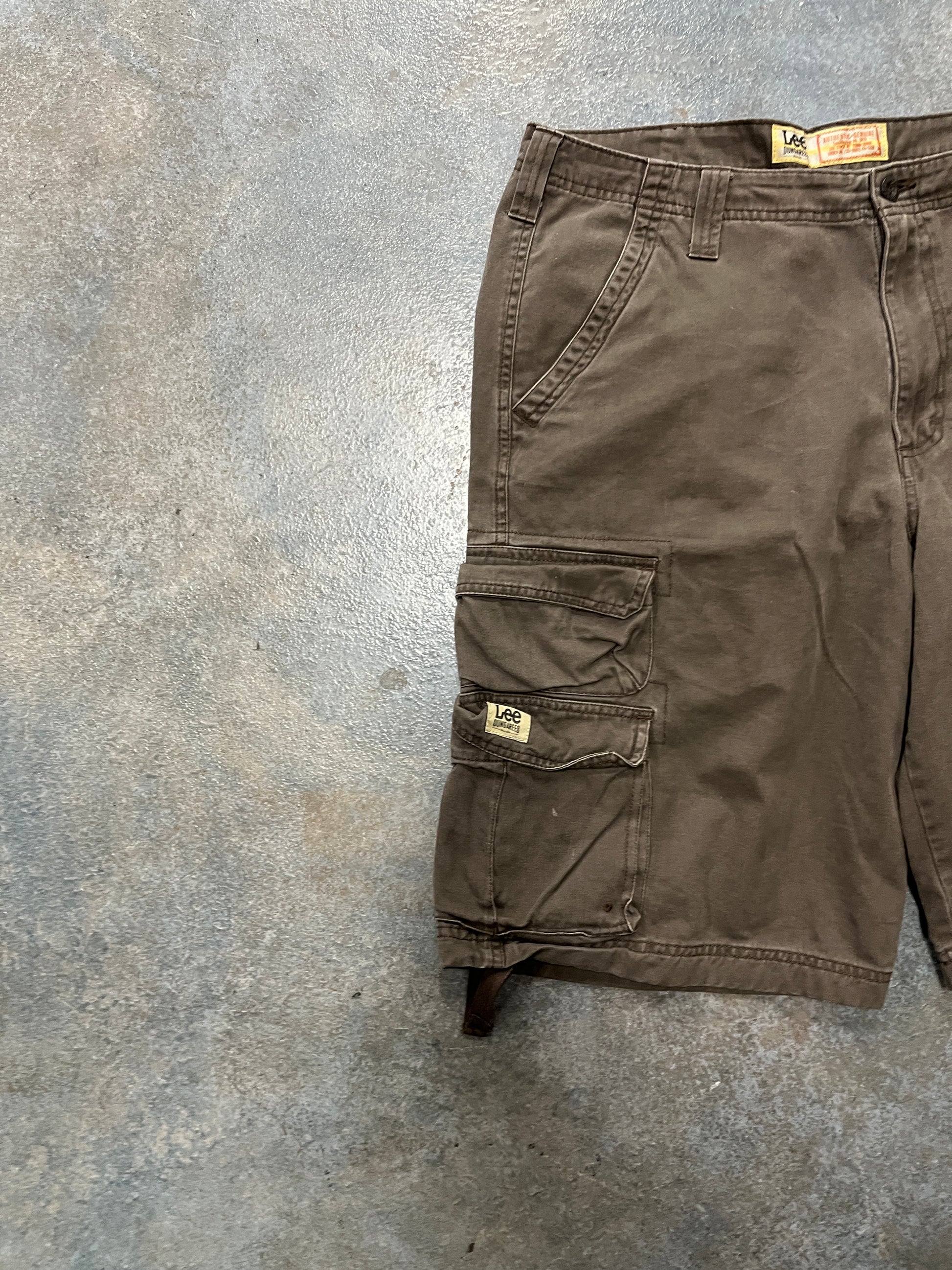Lee Brown Cargo Shorts (RS)
