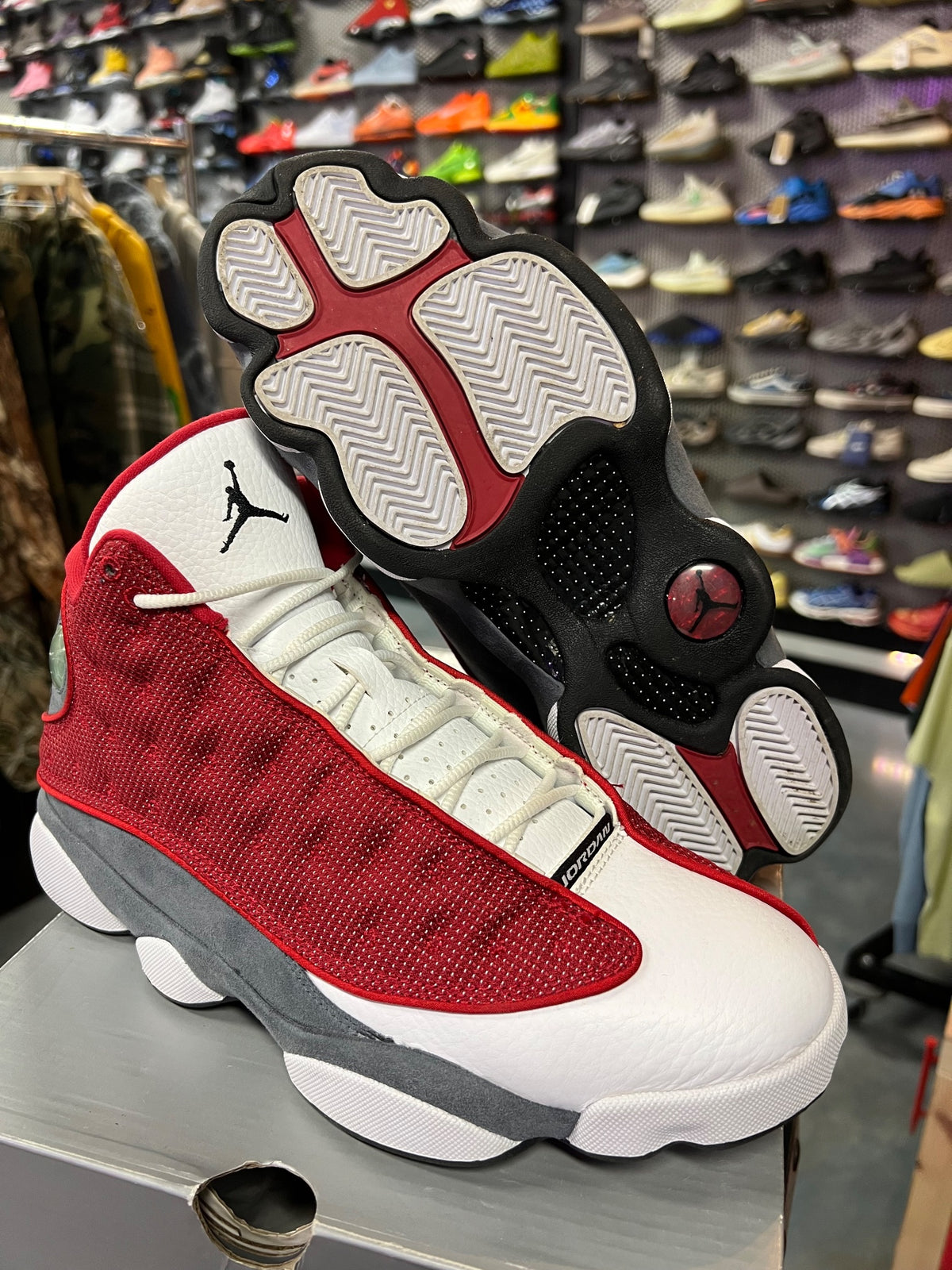 Jordan 13 Retro Gym Red Flint Grey