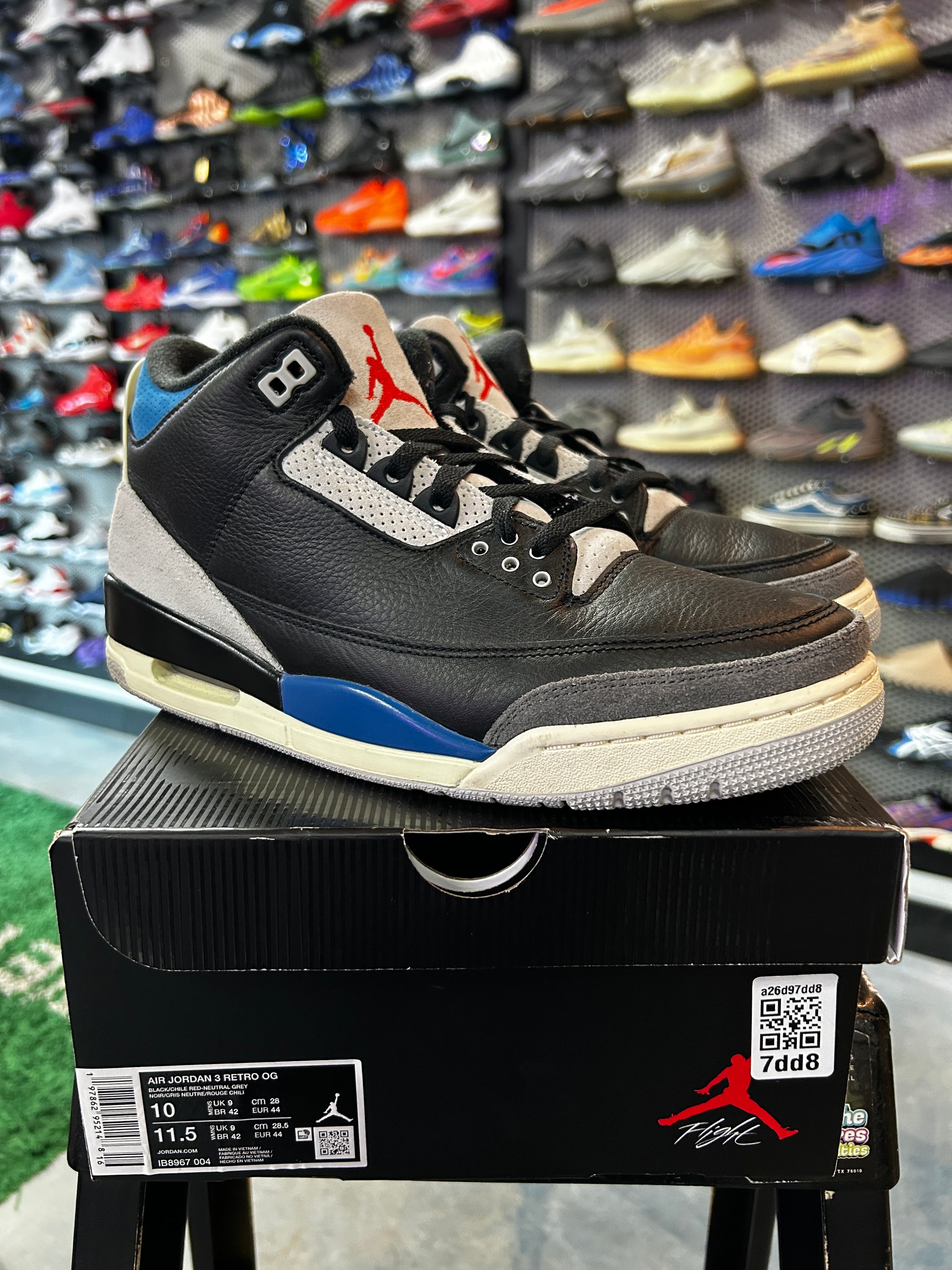 Jordan 3 Retro OG Rare Air (YA)