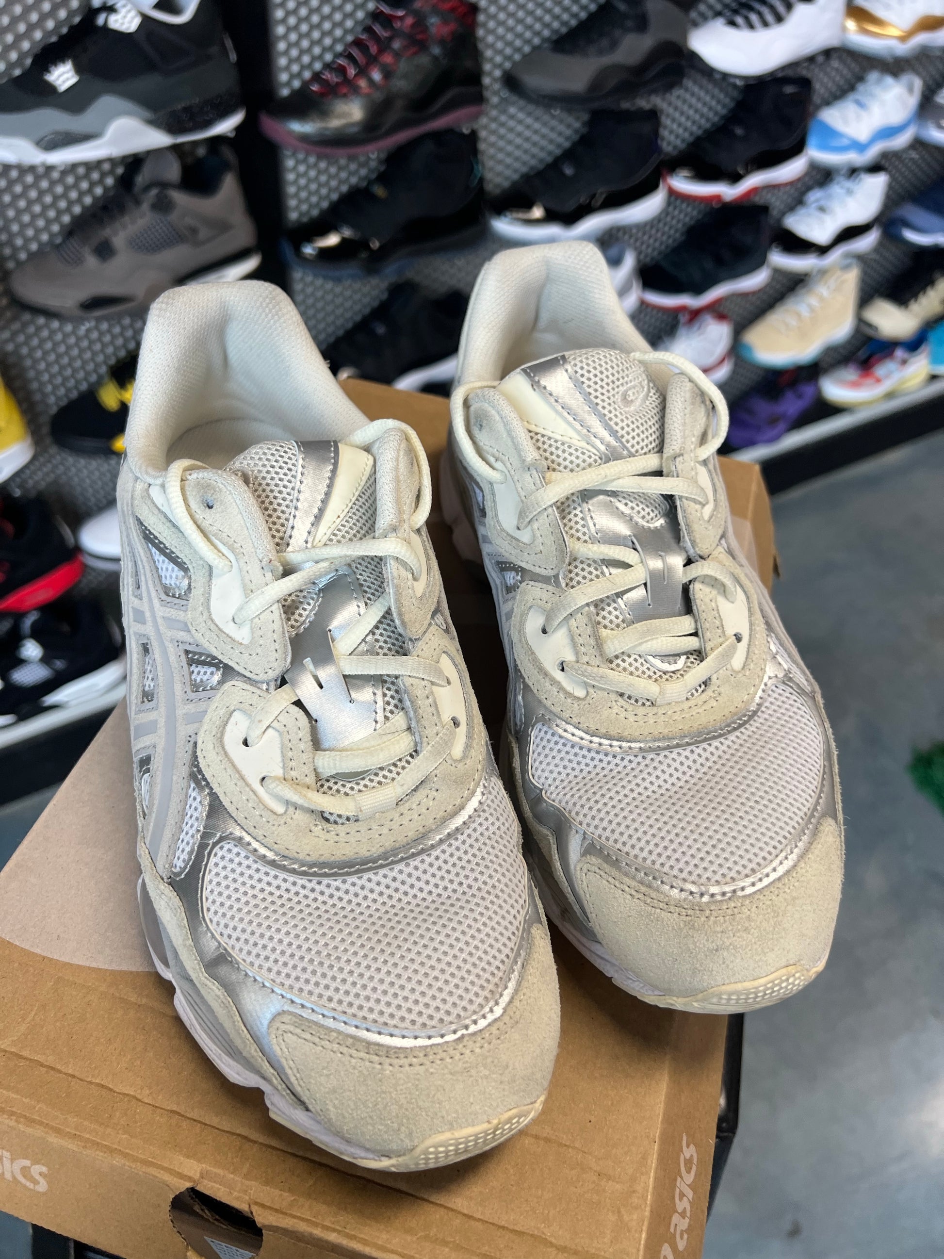 ASICS Gel-NYC White Oyster Grey