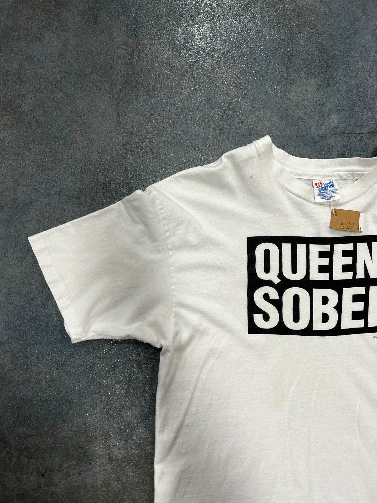 Vintage 1992 Don't Panic "Queen and Sober"