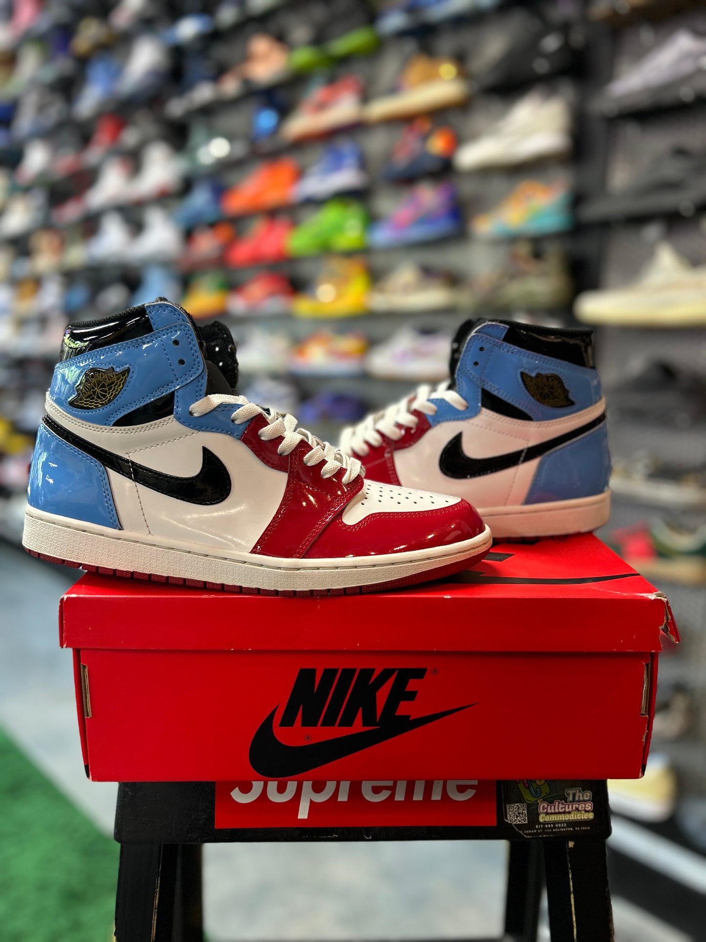 Jordan 1 Retro High Fearless UNC Chicago (YC)