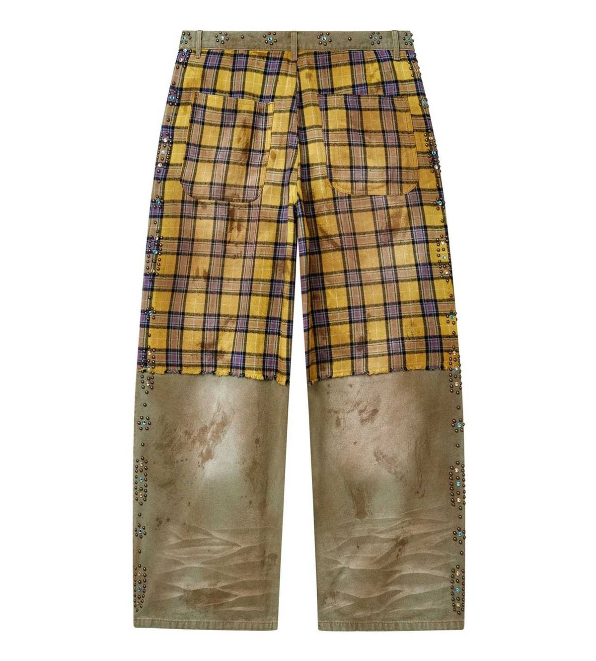Vale Forever Armor Pants ‘Tan Yellow Plaid’