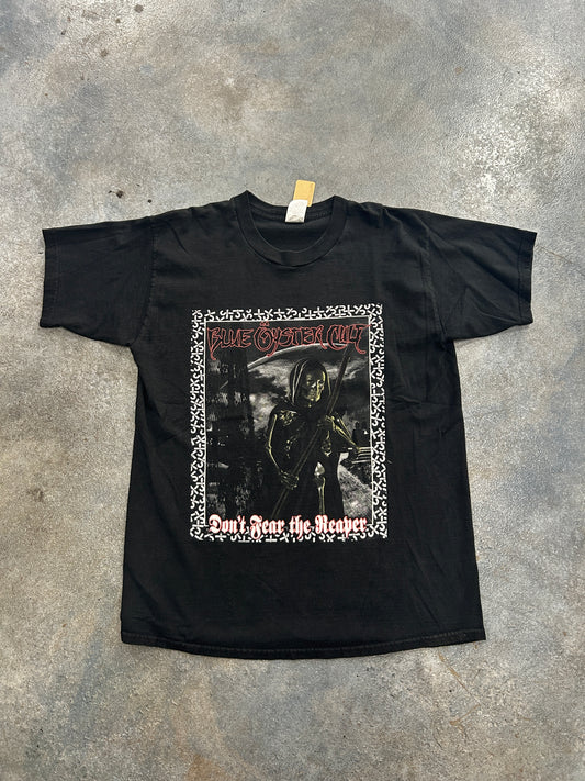 Vintage 1999 Blue Oyster Cult "Dont Fear The Reaper" TOur Concert Merch Tee B62