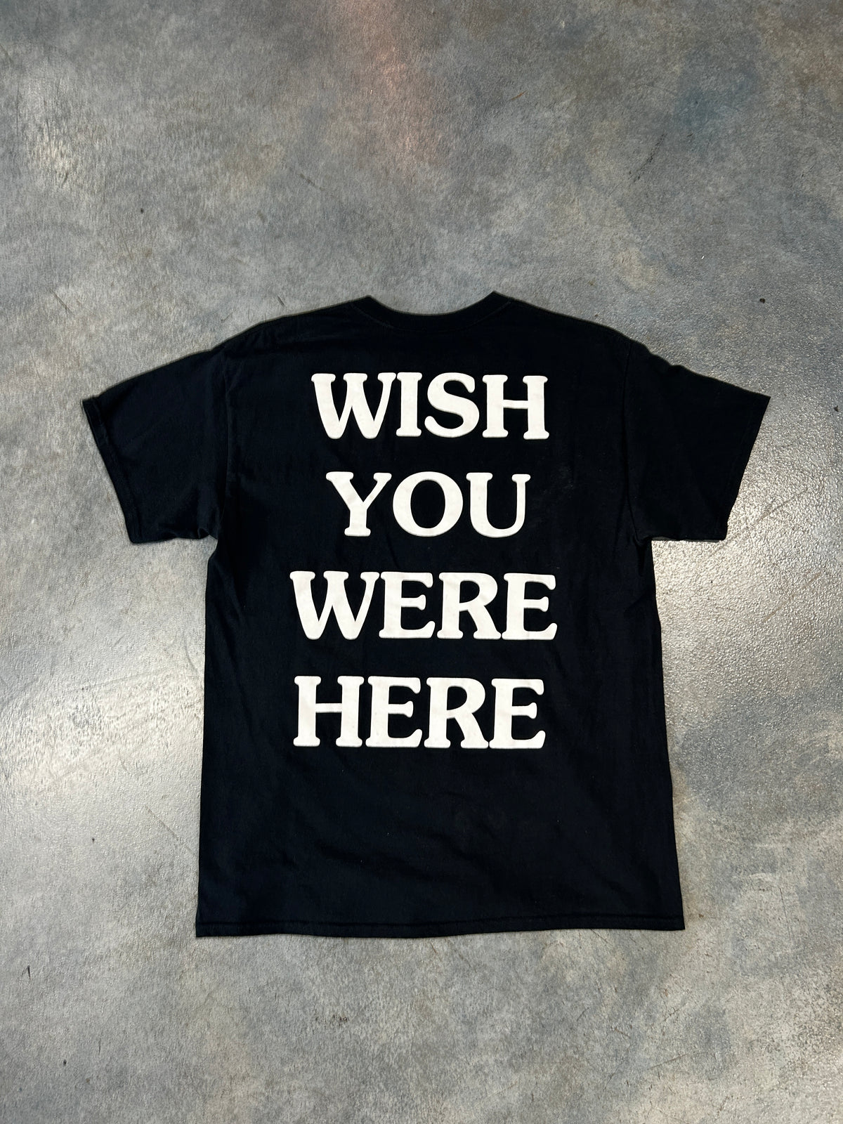 Travis Scott Astroworld "Wish You Were Here" Tour Tee Black L (Z) OTF