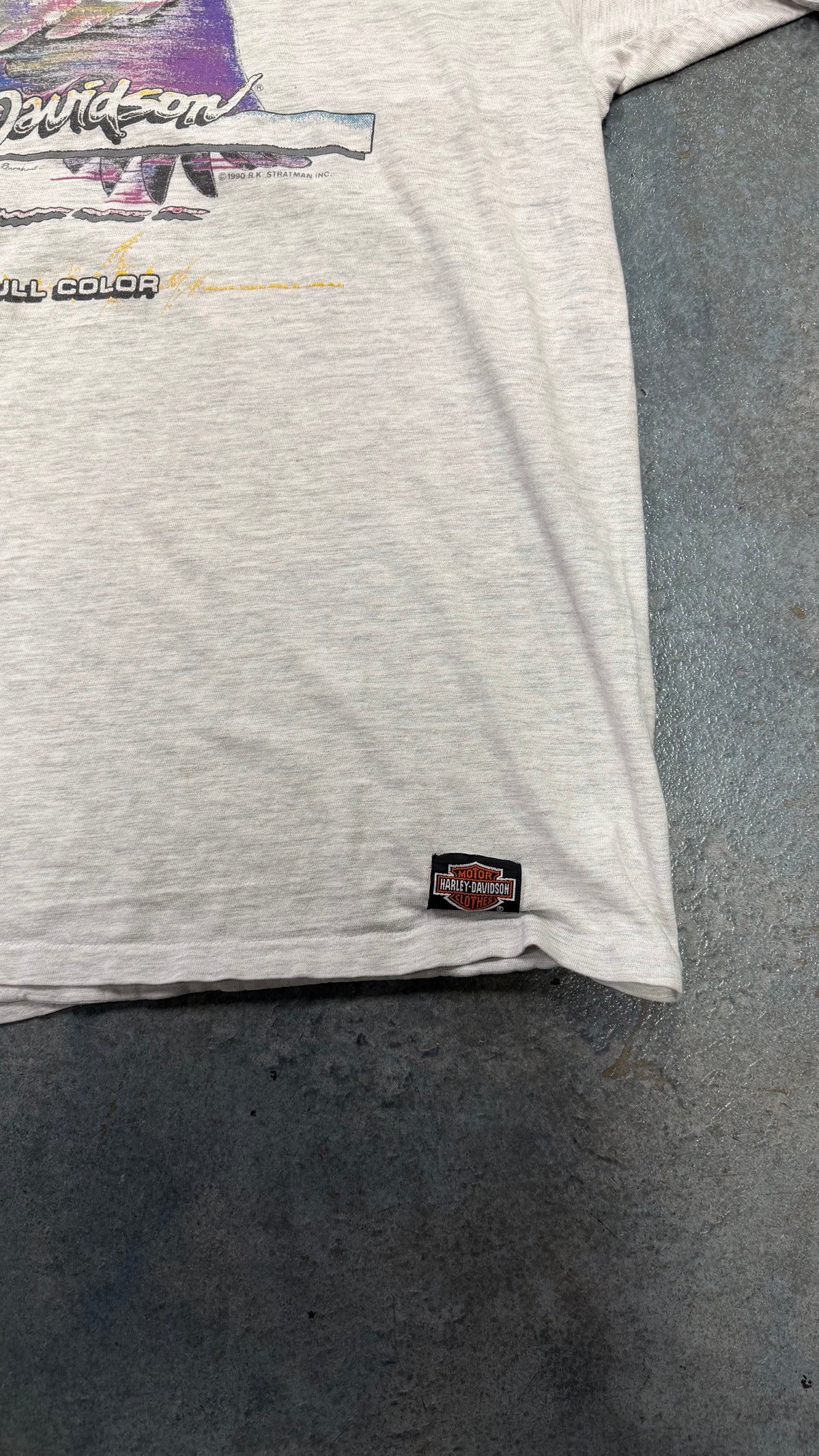 Harley Purple Eagle Tee OTF
