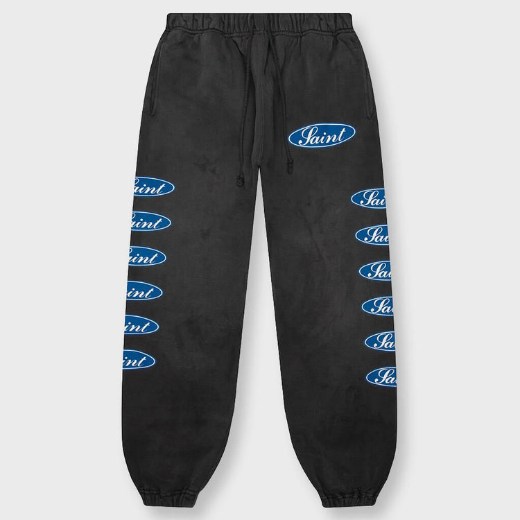 SAINT MXXXXXX “LOVE AMONG” Black Sweatpants