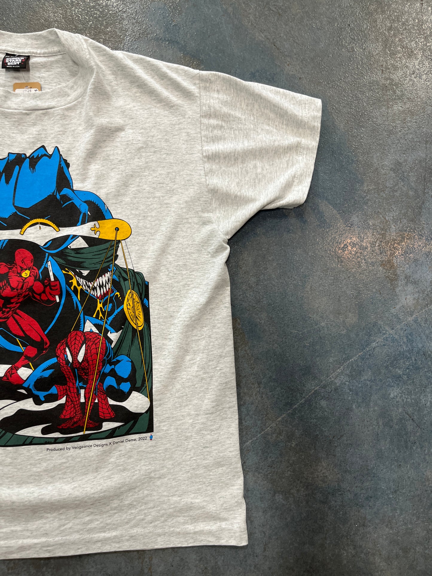 Vintage Daredevil/ Spider-man / Venom Tee OTF