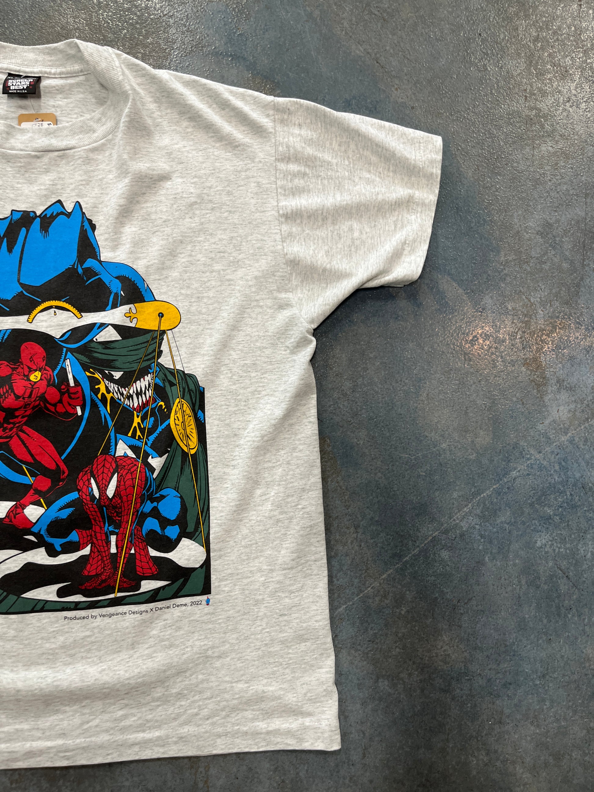 Vintage Daredevil/ Spider-man / Venom Tee OTF