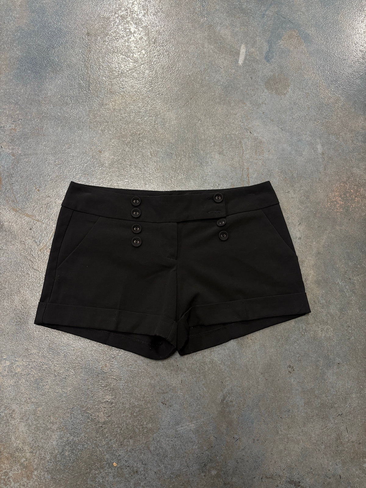 Black Charlotte Ruse vintage shorts