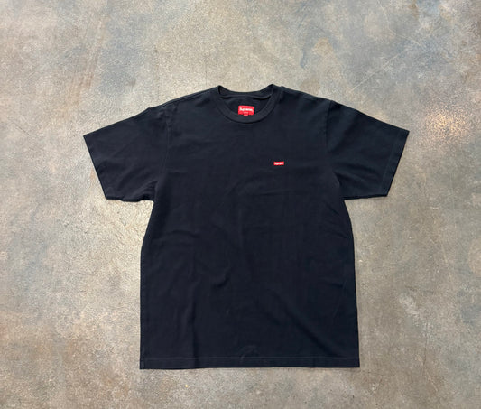 Supreme Small Box Logo Navy Long Sleeve B43
