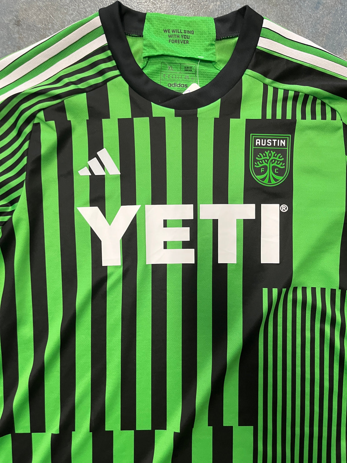 Adidas Green FC 2023/24 Austin Home Jersey