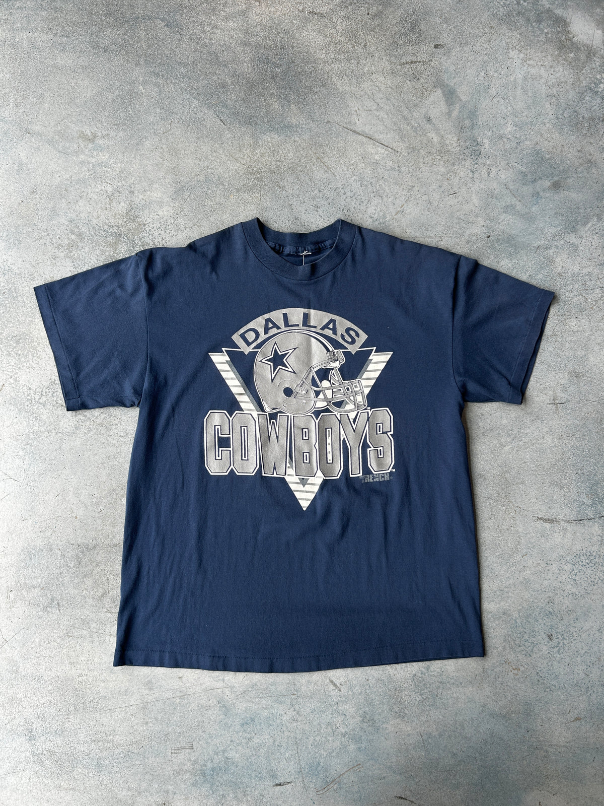 Vintage Dallas Cowboys Trench Navy Tee