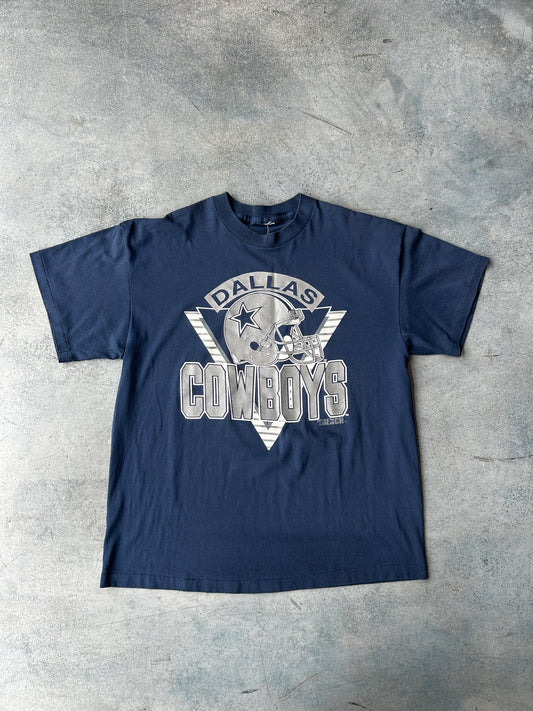 Vintage Dallas Cowboys Trench Navy Tee