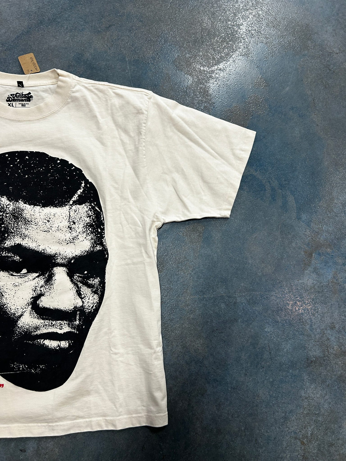 Modern Vintage Mike Tyson "Iron Mike" Graphic Cream Tee
