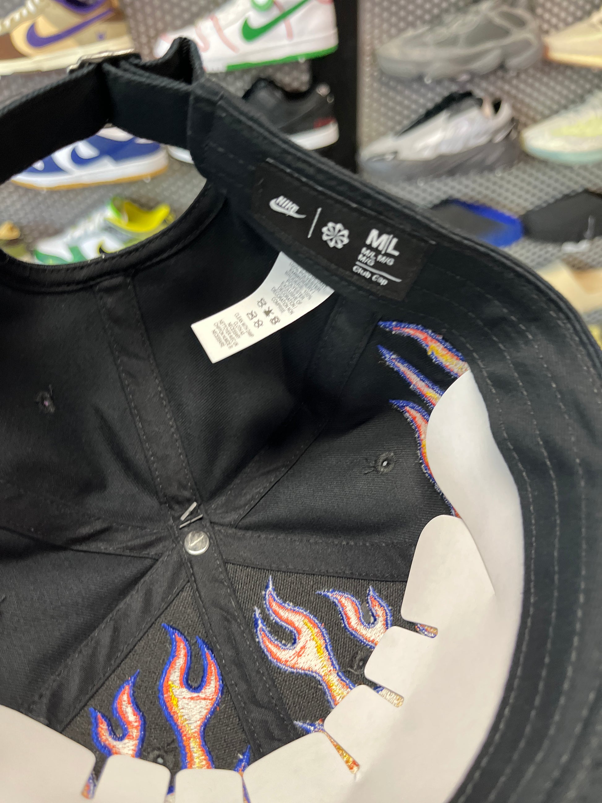 Nike Structured OG Flame Club Cap Black OTF