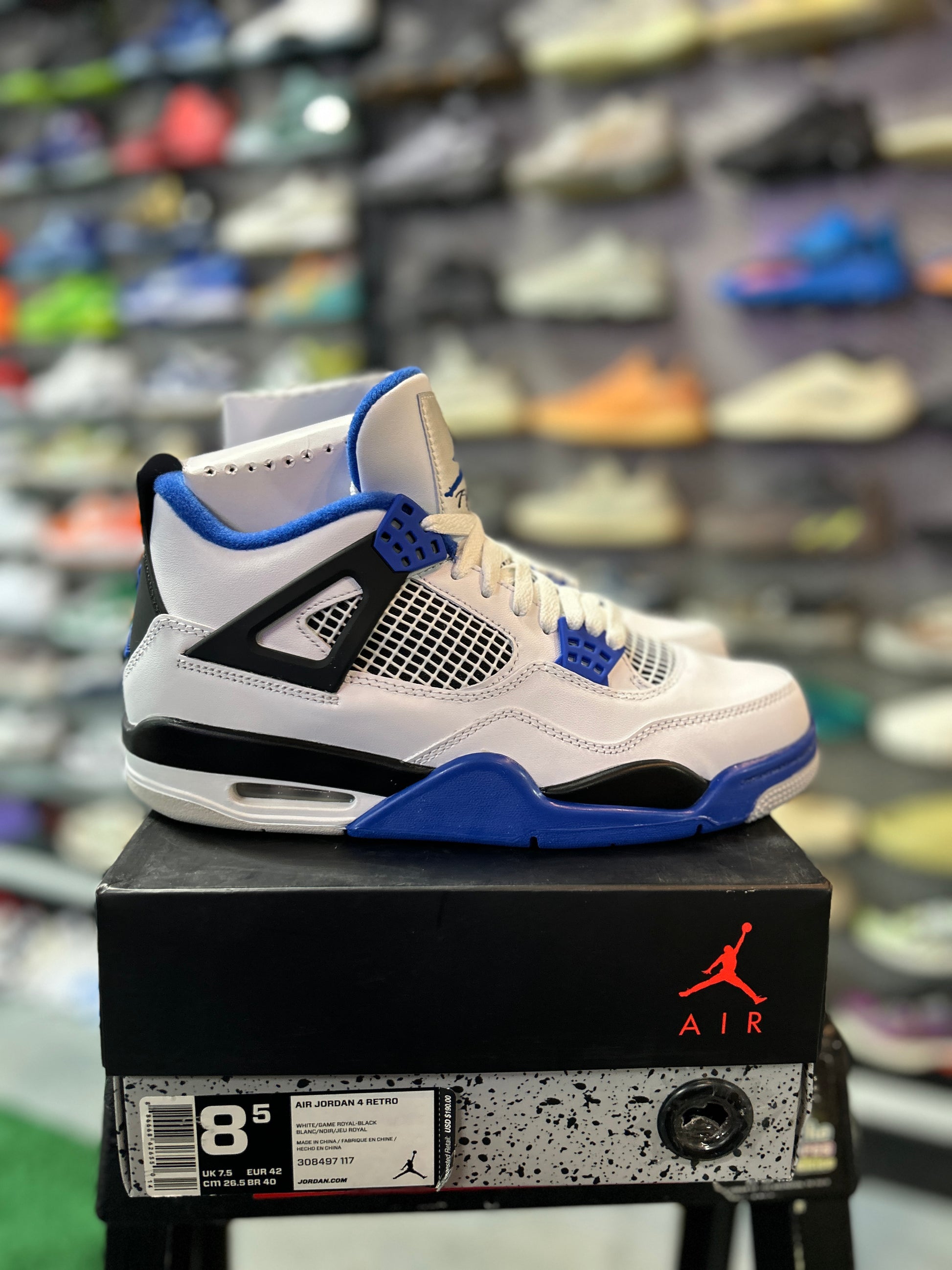 Jordan 4 Retro Motorsports (2017) (RZC)