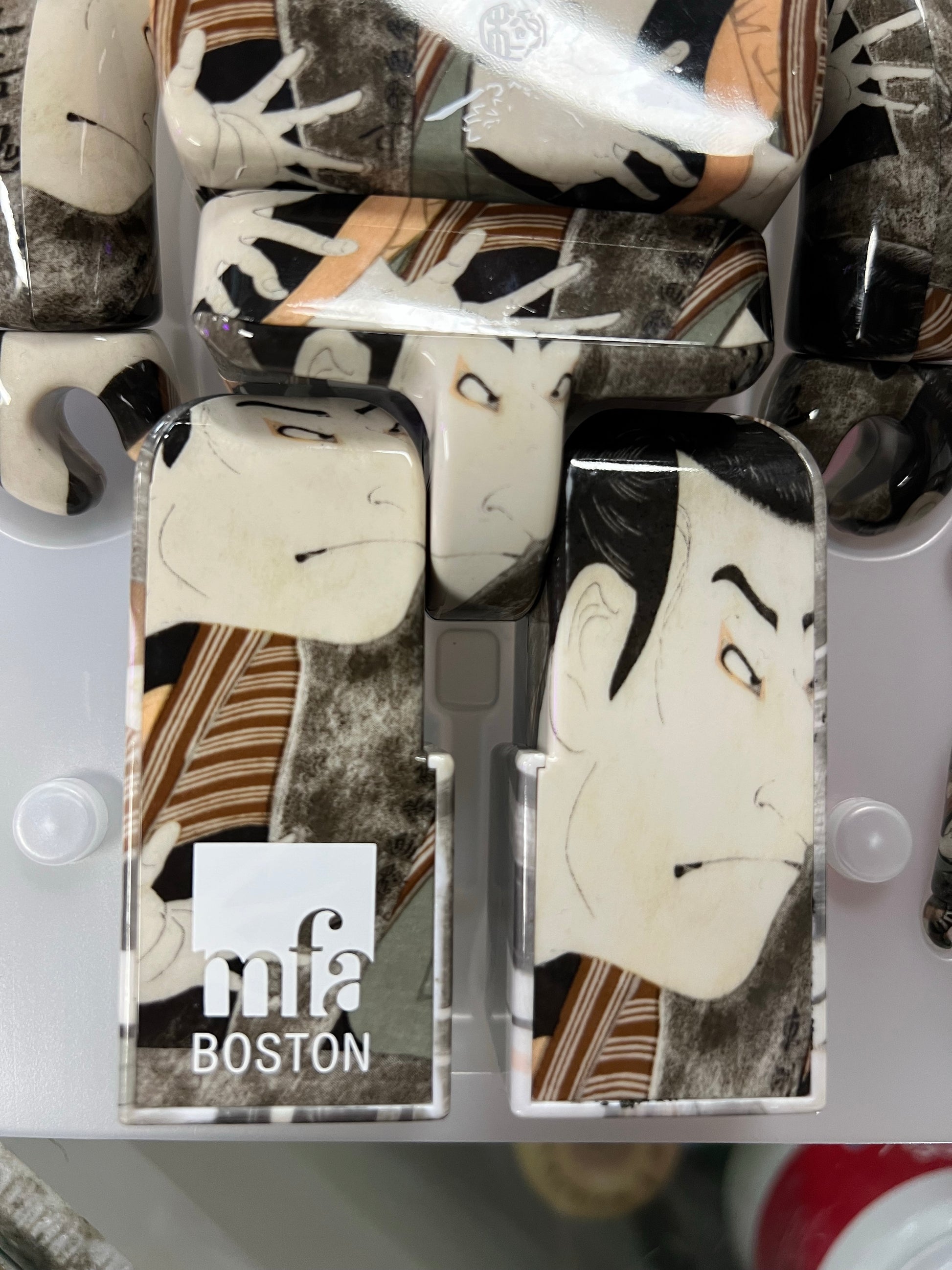 Bearbrick Sharaku Toshusai (Otani Oniji III as Yakko Edobei) 100% & 400% Set