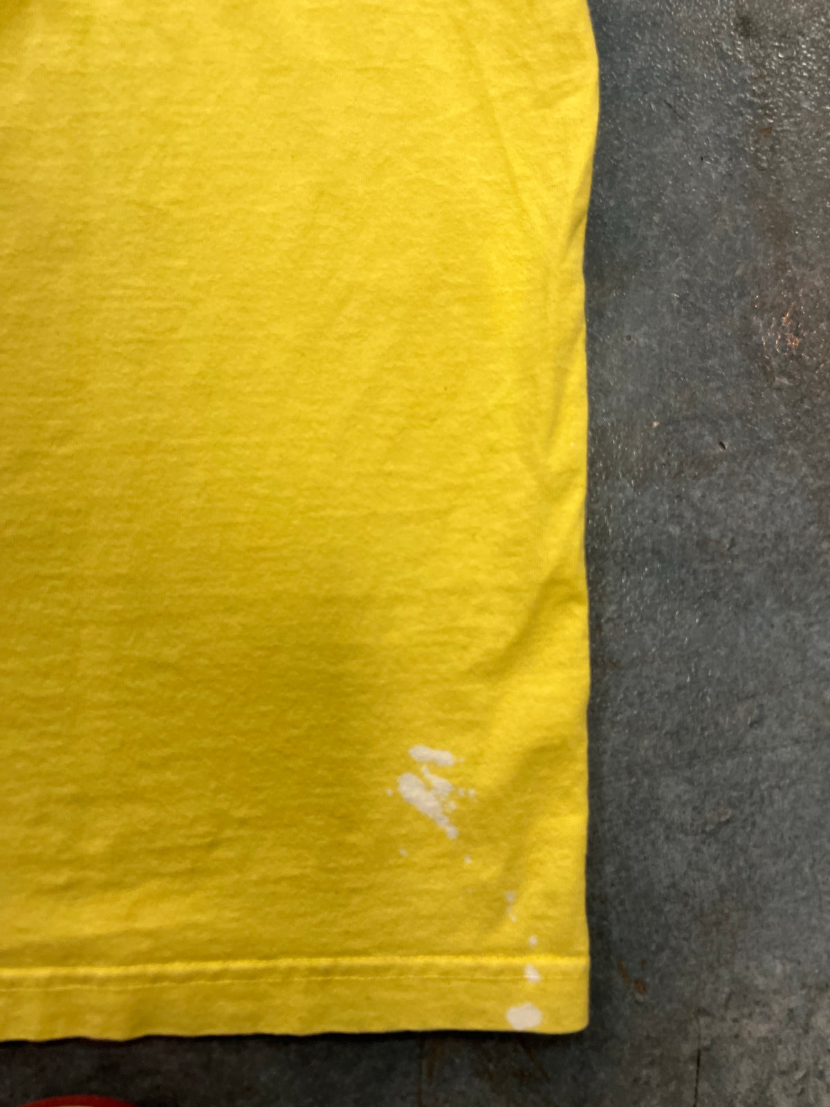 Denim Tears Yellow Progress Clock Tee