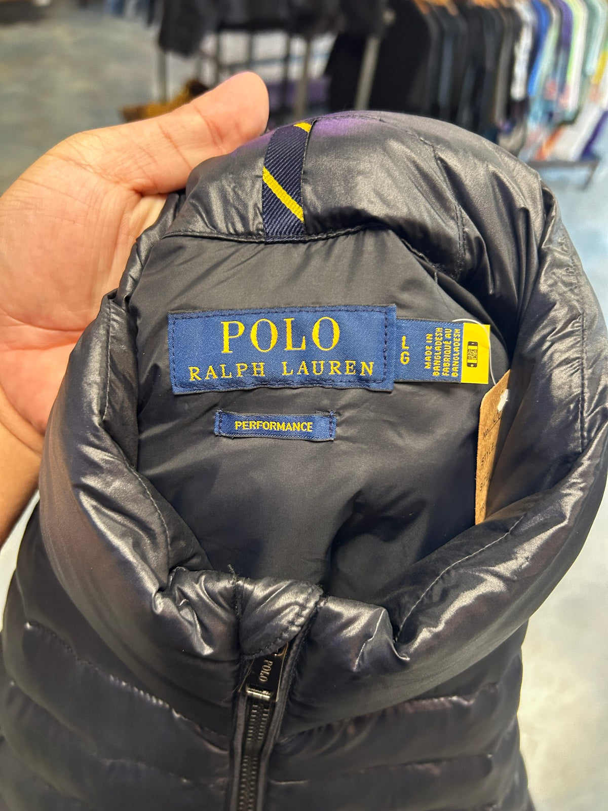 Polo Ralph Lauren Packable Jacket Black