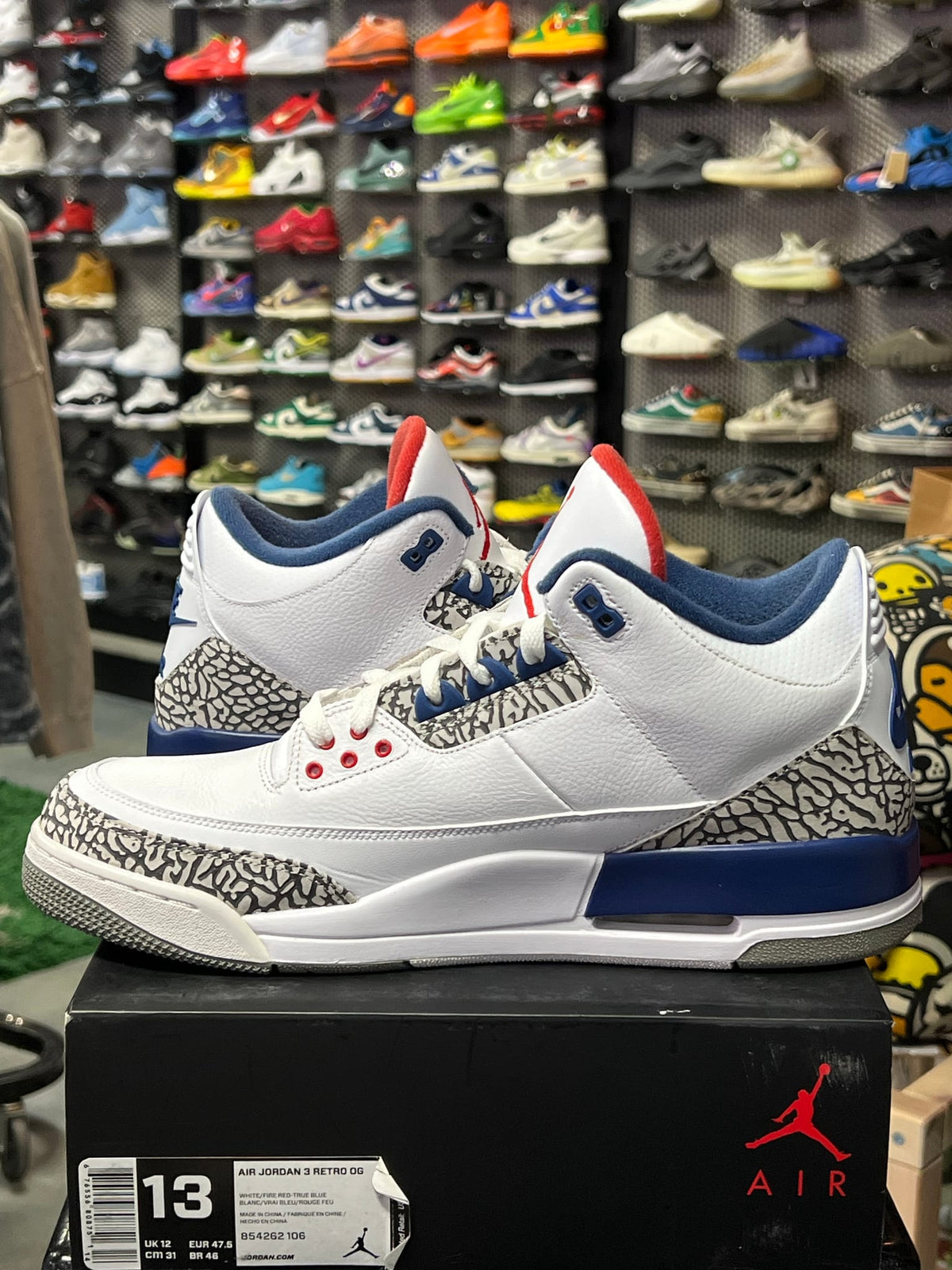 Jordan 3 Retro True Blue (2016)