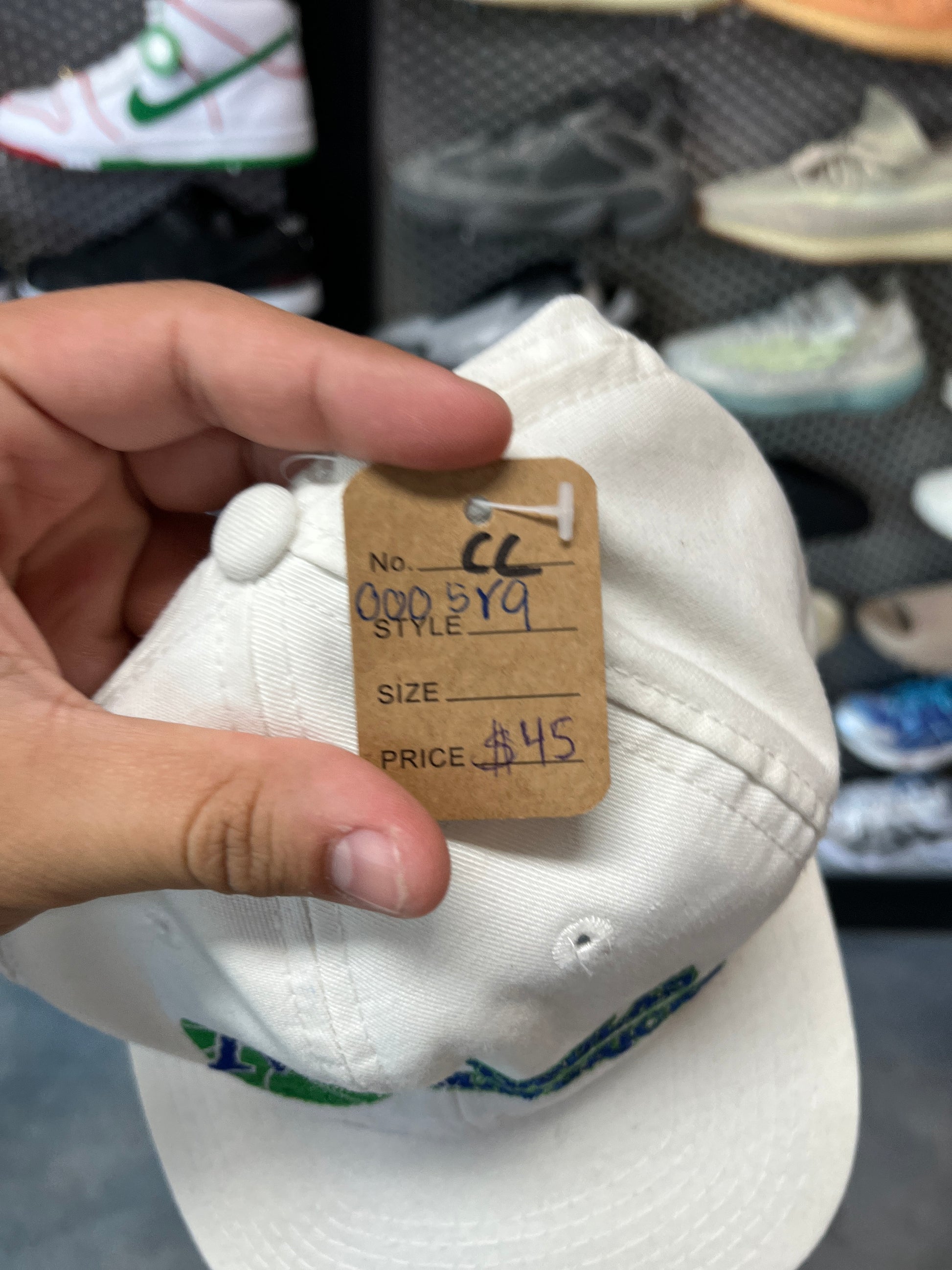 VTG Dallas mavericks White Hat OTF