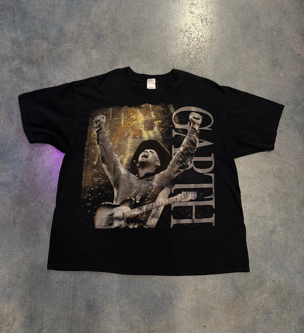 Vintage Garth Tee Kansas City 2007 Black Tee