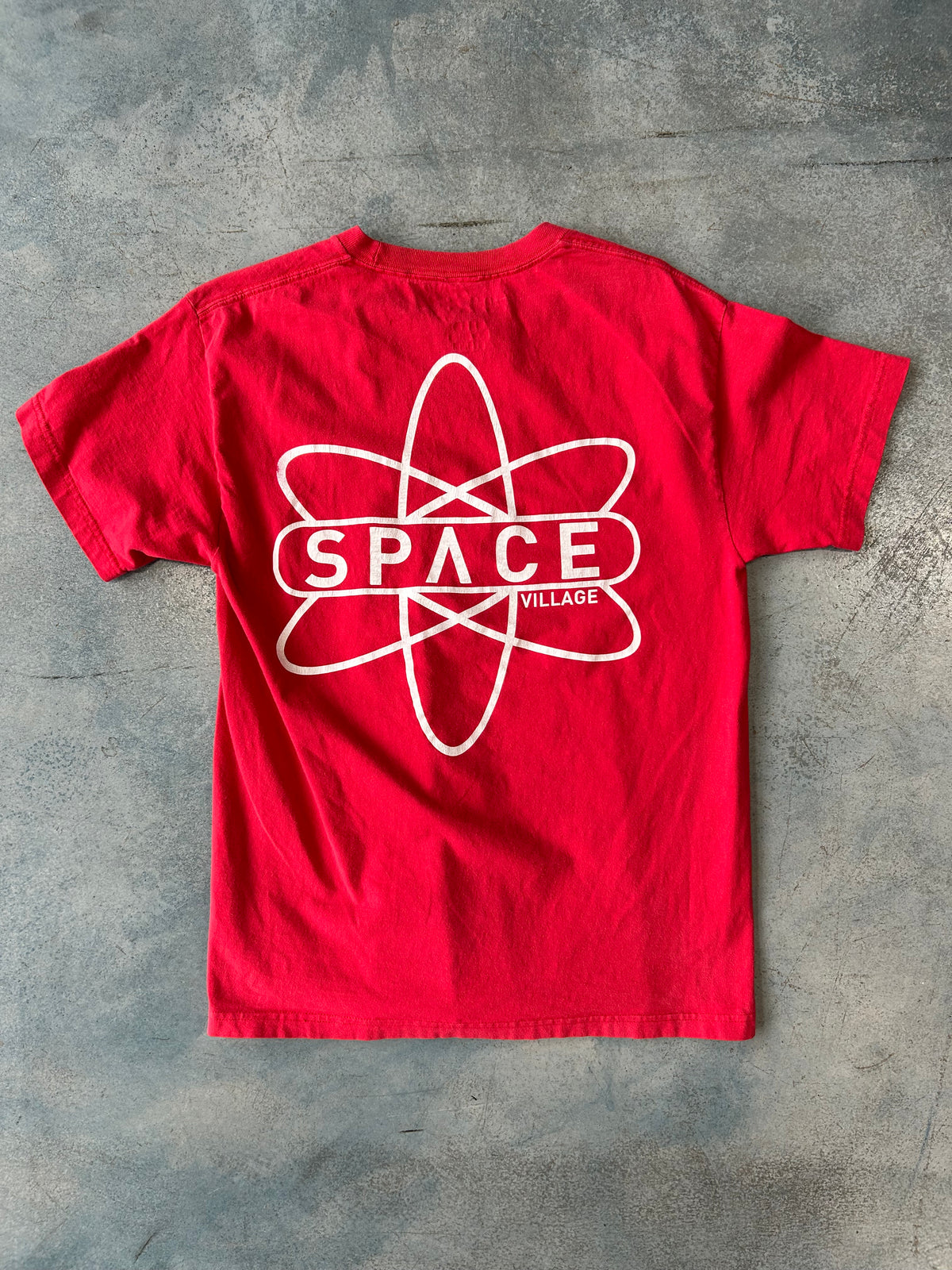Space Village Red Tee