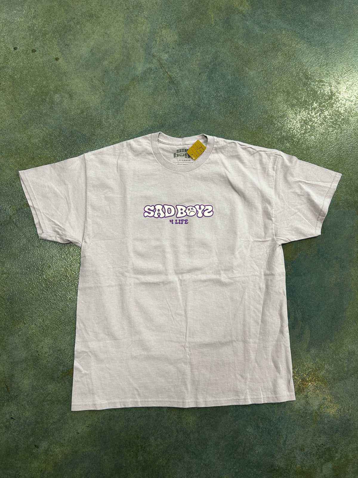 Sad BoyZ 4 Life Mente Positiva Lavender Purple Graphic Tee